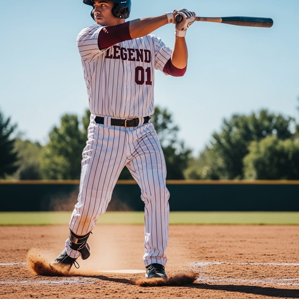 Custom Baseball Team in Uniform